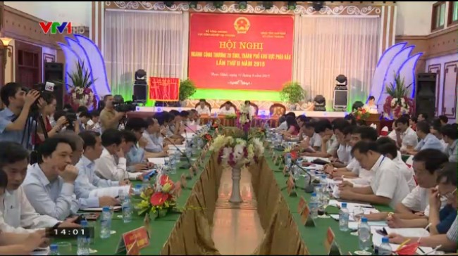Hội nghị ng&agrave;nh C&ocirc;ng Thương 28 tỉnh, th&agrave;nh phố khu vực ph&iacute;a Bắc đ&atilde; diễn ra tại tỉnh Nam Định