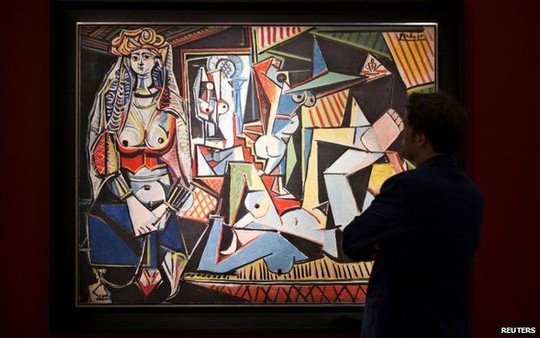 Tin tức mới cập nhật, bức tranh gợi cảm của Picasso lập kỷ lục gi&aacute; khủng