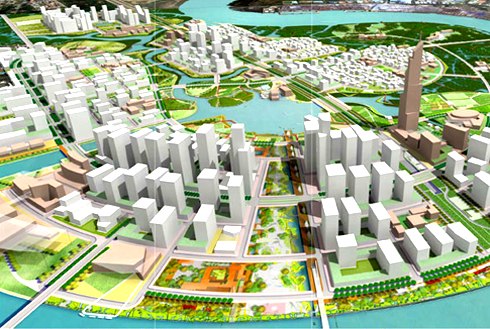Phối cảnh khu đ&ocirc; thị Thủ Thi&ecirc;m, trung t&acirc;m mới của TP HCM, theo tin tức mới cập nhật trong nước 