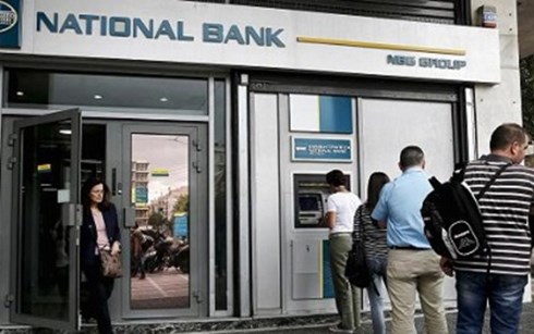 C&aacute;c ng&acirc;n h&agrave;ng Hy Lạp đ&atilde; mở cửa trở lại sau 3 tuần đ&oacute;ng cửa