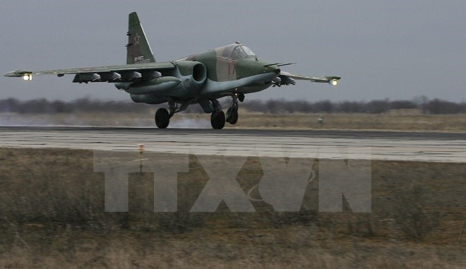 M&aacute;y bay chiến đấu của Nga đ&atilde; kh&ocirc;ng k&iacute;ch ở Syria, theo tin tức mới cập nhật quốc tế 