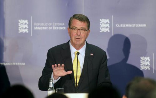 Bộ trưởng quốc ph&ograve;ng Mỹ Ash Carter
