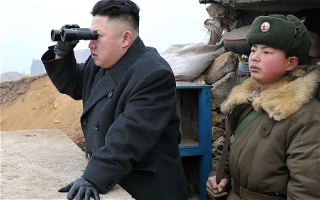 L&atilde;nh đạo Triều Ti&ecirc;n Kim Jong-un trong một chuyến thị  s&aacute;t