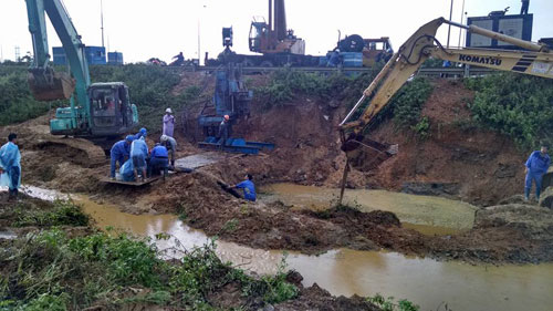 Tin tức mới cập nhật trong nước, đường ống nước s&ocirc;ng Đ&agrave; gặp sự cố lần thứ 12