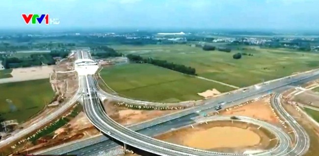Chiều d&agrave;i ho&agrave;n th&agrave;nh của con đường cao tốc tuyến H&agrave; Nội - Hải Ph&ograve;ng được n&acirc;ng l&ecirc;n 75 km