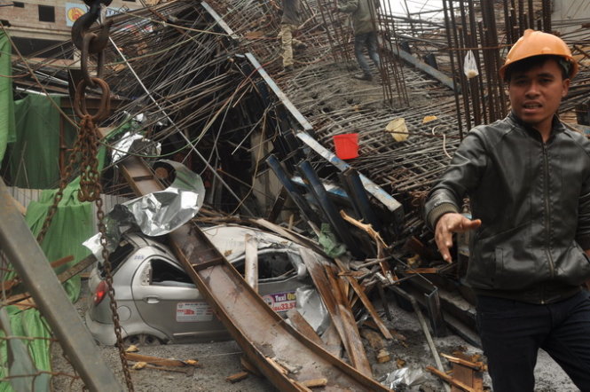 Tin tức mới cập nhật: Tổng thầu phải chịu tr&aacute;ch nhiệm ch&iacute;nh vụ sập gi&agrave;n gi&aacute;o
