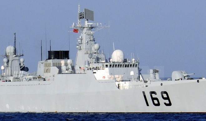 T&agrave;u khu trục Trung Quốc DDG-169 Wuhan ng&agrave;y 7/1/2009, theo tin tức mới cập nhật quốc tế 