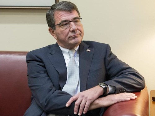 Bộ trưởng Quốc ph&ograve;ng Mỹ Ashton Carter
