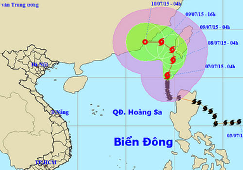 Dự b&aacute;o đường đi v&agrave; khu vực ảnh hưởng của b&atilde;o Linfa, tin tức mới cập nhật trong nước 