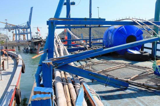 T&agrave;u c&aacute; B&igrave;nh Định nghi bị t&agrave;u Trung Quốc tấn c&ocirc;ng ở Trường Sa