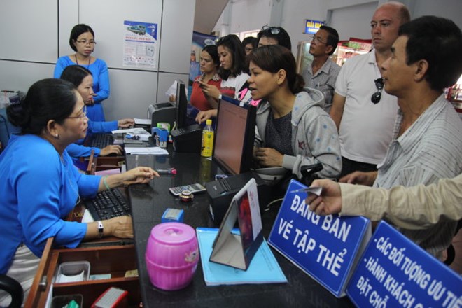96% v&eacute; t&agrave;u Tết Binh Th&acirc;n đ&atilde; được b&aacute;n hết