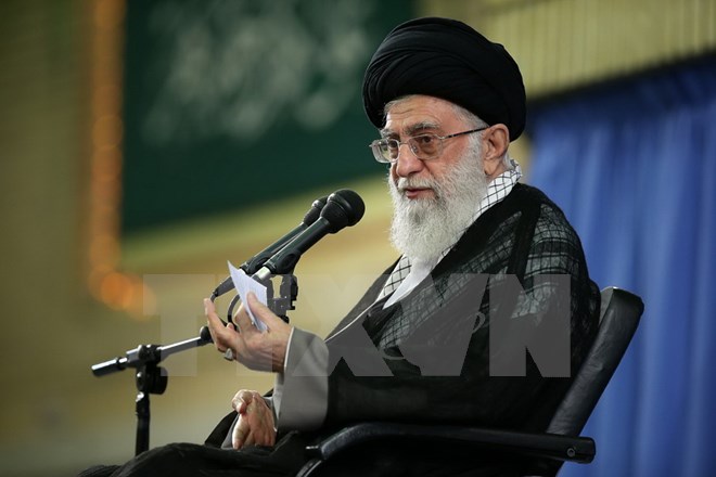 Nh&agrave; l&atilde;nh đạo tối cao Iran Ali Khamenei