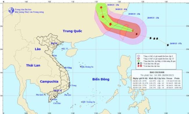 Tin tức mới cập nhật hôm nay cho biết Bão Dujuan mạnh cấp 15 di chuyển chủ yếu theo hướng Tây Tây Bắc Tin tức mới cập nhật hôm nay cho biết Bão Dujuan mạnh cấp 15 di chuyển chủ yếu theo hướng Tây Tây Bắc