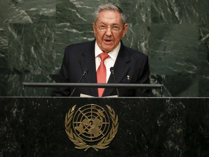Chủ tịch Cuba Raul Castro lần đầu tiên phát biểu trước Liên Hiệp Quốc Chủ tịch Cuba Raul Castro lần đầu tiên phát biểu trước Liên Hiệp Quốc