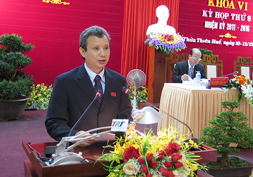 &Ocirc;ng L&ecirc; Trường Lưu được bầu chức B&iacute; thư Tỉnh ủy Thừa Thi&ecirc;n Huế kh&oacute;a 14, theo tin tức mới cập nhật trong nước 