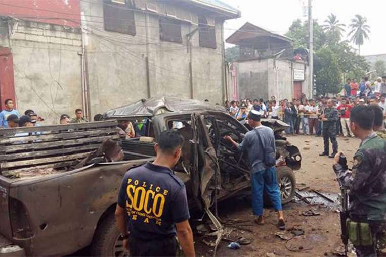 Theo tin tức mới cập nhật quốc tế, Philippines li&ecirc;n tục xảy ra đ&aacute;nh bom khiến h&agrave;ng chục người thương vong 
