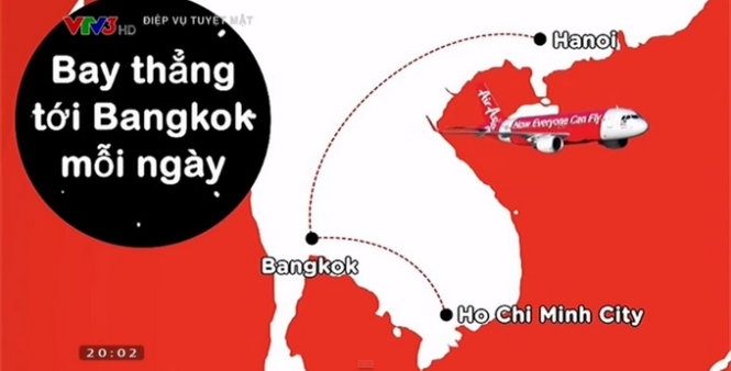 H&igrave;nh ảnh bản đồ trong chương tr&igrave;nh 'Điệp vụ tuyệt mật' tr&ecirc;n VTV3 
