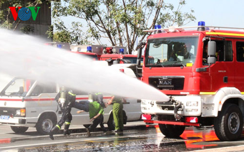 Tin tức mới nhất li&ecirc;n quan đến ph&ograve;ng ch&aacute;y chữa ch&aacute;y, 12 xe cứu hỏa được   b&agrave;n giao ở Th&agrave;nh phố Hồ Ch&iacute; Minh