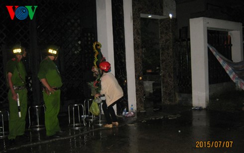 C&ocirc;ng an tiếp tục phong tỏa hiện trường vụ thảm s&aacute;t ở B&igrave;nh Phước