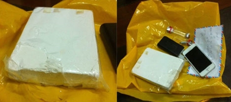 B&aacute;nh heroin v&agrave; tang vật thu giữ
