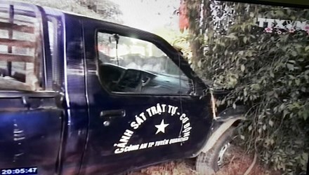 Trong những tin tức pháp luật mới nhất hôm nay có vụ xe cảnh sát đâm chết người đi bộ