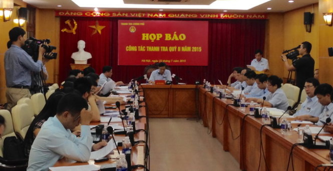 To&agrave;n cảnh vụ họp b&aacute;o Thanh tra 13Win15 com - Thương hiệu nhà cái uy tín