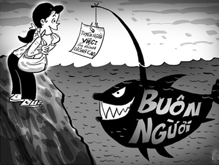 Những tin tức ph&aacute;p luật mới nhất h&ocirc;m nay đề cập đến nạn bu&ocirc;n b&aacute;n phụ nữ, trẻ em