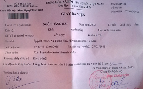 Trong mục tin ph&aacute;p luật n&oacute;ng nhất h&ocirc;m nay c&oacute; vụ c&ocirc;ng an bị tố đ&aacute;nh học sinh ở C&agrave; Mau