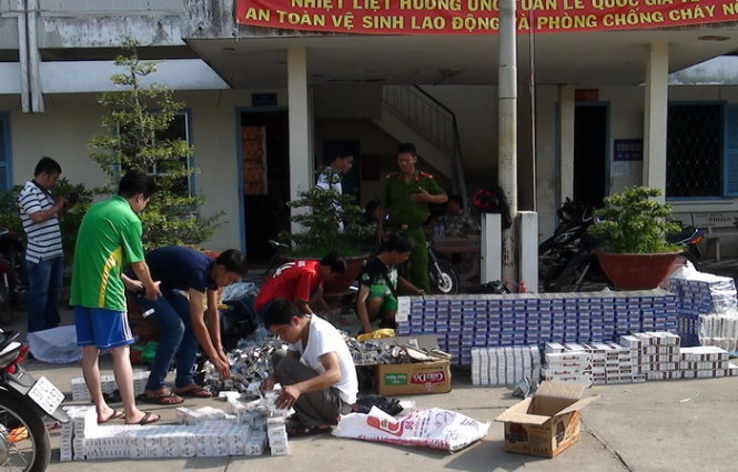 Số tang vật bị thu giữ, theo tin tức ph&aacute;p luật mới nhất h&ocirc;m nay
