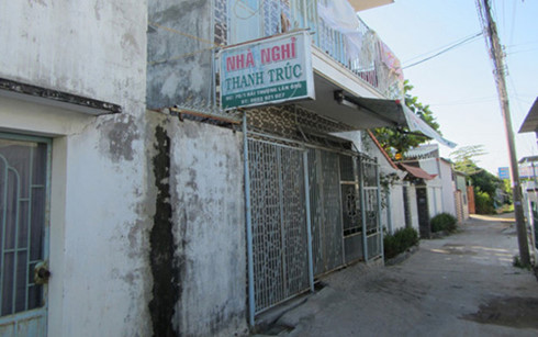 Nh&agrave; nghỉ nơi xảy ra vụ việc