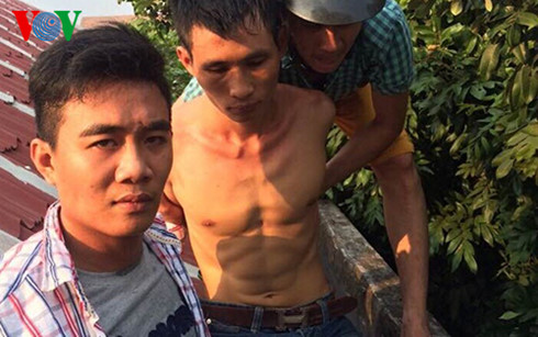 Nghi can bị bắt giữ