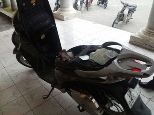 xe m&aacute;y Honda SH 150i BKS 17B9-05519 bị cướp