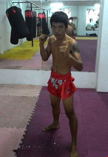 V&otilde; sĩ Tuấn đang được đ&aacute;nh gi&aacute; l&agrave; một v&otilde; sĩ tiềm năng của CLB v&otilde; sĩ Muay Th&aacute;i quận 2, TPHCM