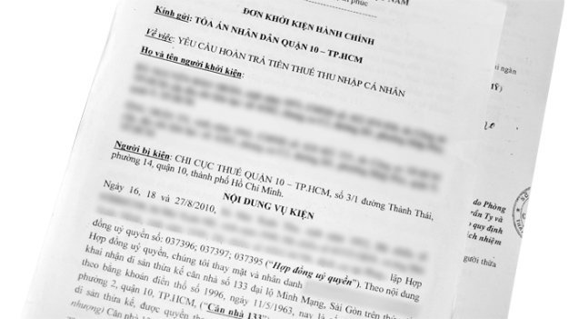 Chi cục thuế Q.10, TP.HCM phải ho&agrave;n trả tiền thuế l&agrave; tin tức ph&aacute;p luật mới nhất h&ocirc;m nay