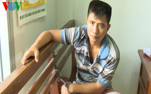 Đối tượng trộm cắp bị bắt giữ