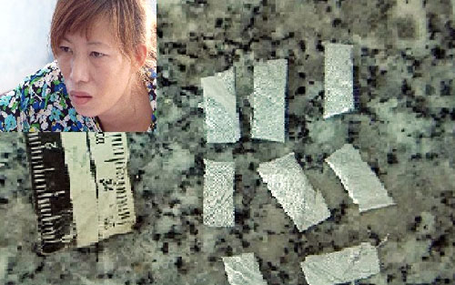 Đối tượng B&uacute;p (ảnh nhỏ g&oacute;c ph&iacute;a tr&ecirc;n) c&ugrave;ng tang vật ma t&uacute;y thu giữ được, theo những tin tức ph&aacute;p luật mới nhất h&ocirc;m nay
