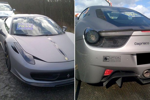 Chiếc Ferrari trị gi&aacute; hơn 6 tỷ c&oacute; nguy cơ bị tịch thu v&igrave; kh&ocirc;ng c&oacute; giấy tờ, theo tin tức mới nhất. Ảnh Mirror