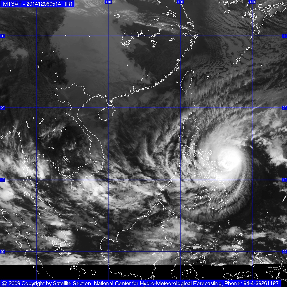 Si&ecirc;u b&atilde;o Hagupit được đ&aacute;nh gi&aacute; c&oacute; sức t&agrave;n ph&aacute; tương đương với si&ecirc;u b&atilde;o Hải Yến của năm 2013