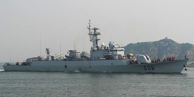 T&agrave;u khu trục Type 053 Trung Quốc đưa tới &lsquo;thị uy&rsquo; ở Biển Đ&ocirc;ng