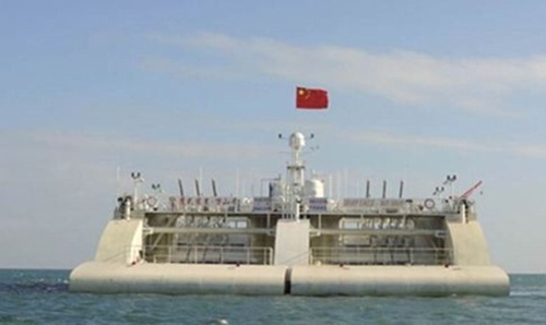 Trạm ph&aacute;t điện nổi khổng lồ m&agrave; Trung Quốc đang c&oacute; kế hoạch đưa ra ở Biển Đ&ocirc;ng