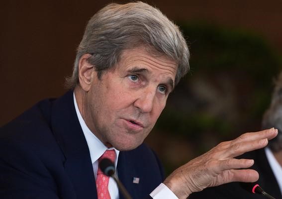 Ngoại trưởng Mỹ John Kerry ph&aacute;t biểu về t&igrave;nh h&igrave;nh Biển Đ&ocirc;ng hiện nay tại Bắc Kinh h&ocirc;m 6/6
