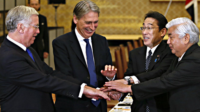 Anh v&agrave; Nhật Bản cam kết gi&uacute;p đỡ c&aacute;c nước ASEAN n&acirc;ng cao năng lực quốc ph&ograve;ng trong bối cảnh t&igrave;nh h&igrave;nh Biển Đ&ocirc;ng hiện nay