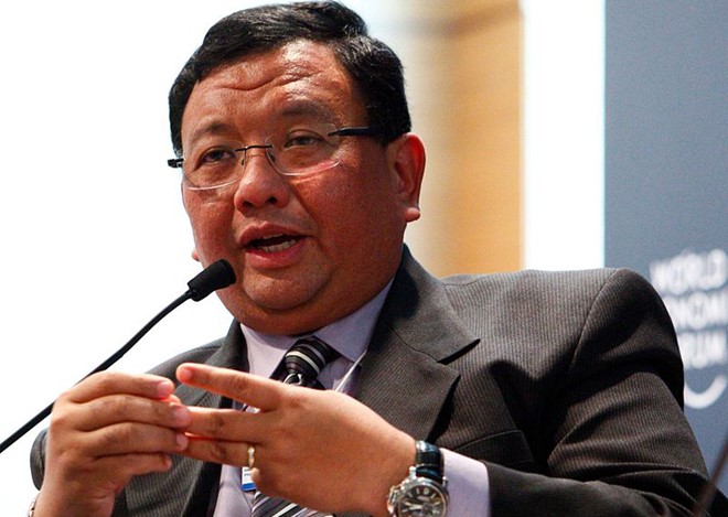 Ngoại trưởng Philippines Jose Rene Almendras đề cập nhiều đến t&igrave;nh h&igrave;nh Biển Đ&ocirc;ng hiện nay trong chuyến thăm Việt Nam chiều 11/4