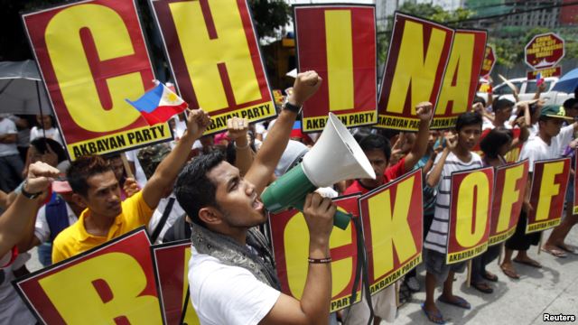 Trước đ&oacute;, Philippines kh&ocirc;ng &iacute;t lần gay gắt phản đối c&aacute;c h&agrave;nh động g&acirc;y hấn của Trung Quốc ở Biển Đ&ocirc;ng