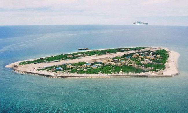 Đảo Ba B&igrave;nh thuộc quần đảo Trường Sa của Biển Đ&ocirc;ng Việt Nam