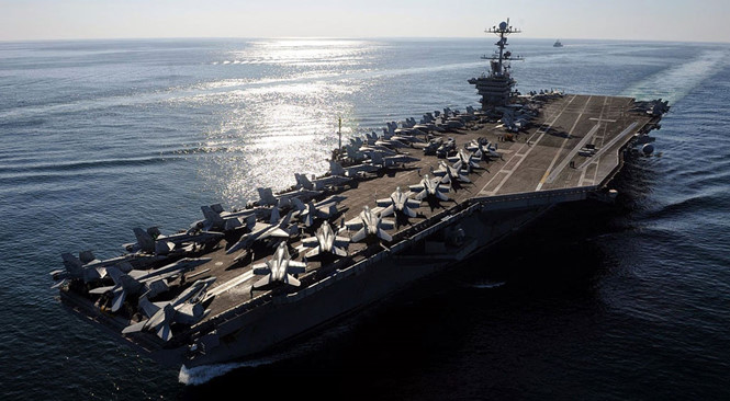 T&agrave;u s&acirc;n bay USS John C.Stennis đang ở Biển Đ&ocirc;ng
