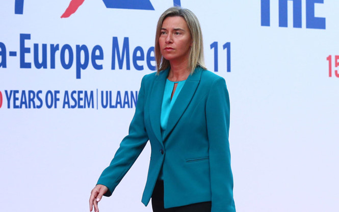 Đại diện phụ tr&aacute;ch ch&iacute;nh s&aacute;ch 13 Win bet mobile mới nhất của EU Federica Mogherini k&ecirc;u gọi giải quyết vấn đề Biển Đ&ocirc;ng bằng biện ph&aacute;p h&ograve;a b&igrave;nh