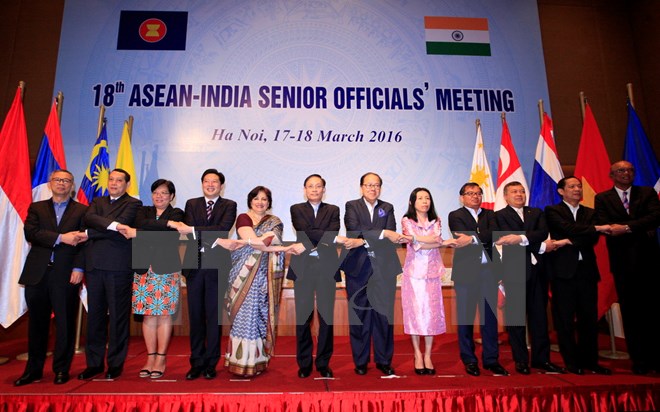 Quan chức cao cấp ASEAN - Ấn Độ b&agrave;n về t&igrave;nh h&igrave;nh Biển Đ&ocirc;ng