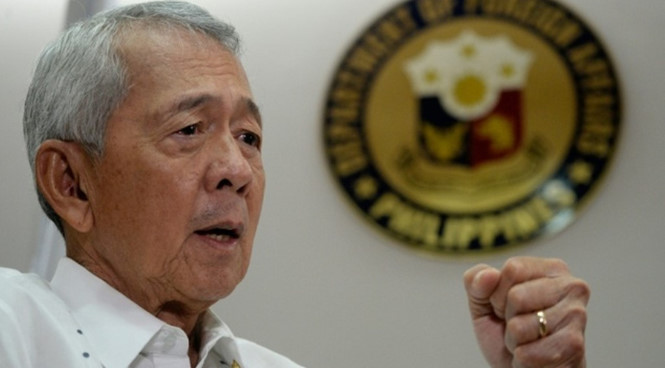 Ngoại trưởng Philippines Perfecto Yasay phát biểu về tình hình Biển Đông hiện nay trên kênh ABS-CBN
