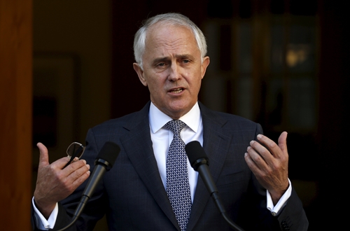Thủ tướng Australia Malcolm Turnbull b&agrave;y tỏ sự quan ngại về t&igrave;nh h&igrave;nh Biển Đ&ocirc;ng hiện nay